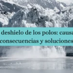 Portada de artículo: "El deshielo de los polos: causas, consecuencias y soluciones"